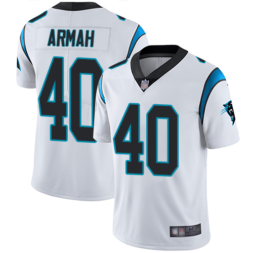 Carolina Panthers Limited White Youth Alex Armah Road Jersey NFL Football #40 Vapor Untouchable